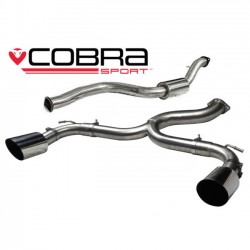 FD25 Cobra Sport Ford Focus RS (Mk2) 2008-11 Cat Back System (Venom Range), Cobra Sport, FD25